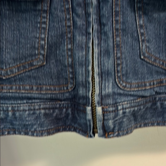 Ralph Lauren Dark Blue Denim Jacket Petite Medium - Picture 5 of 9